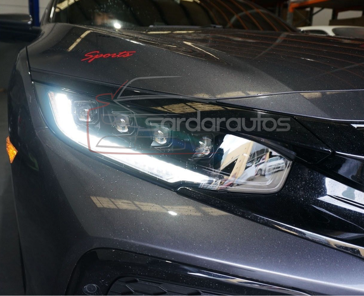 Honda Civic NSX Design HeadLamps/Headlights (2016–2021)