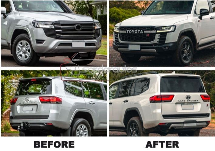 Toyota Land Cruiser LC300 GR Sport Style Body Kit