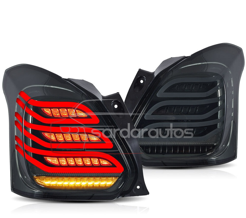 Suzuki Swift Matrix Style Tail Lights (2018-2026) RED/SMOKE