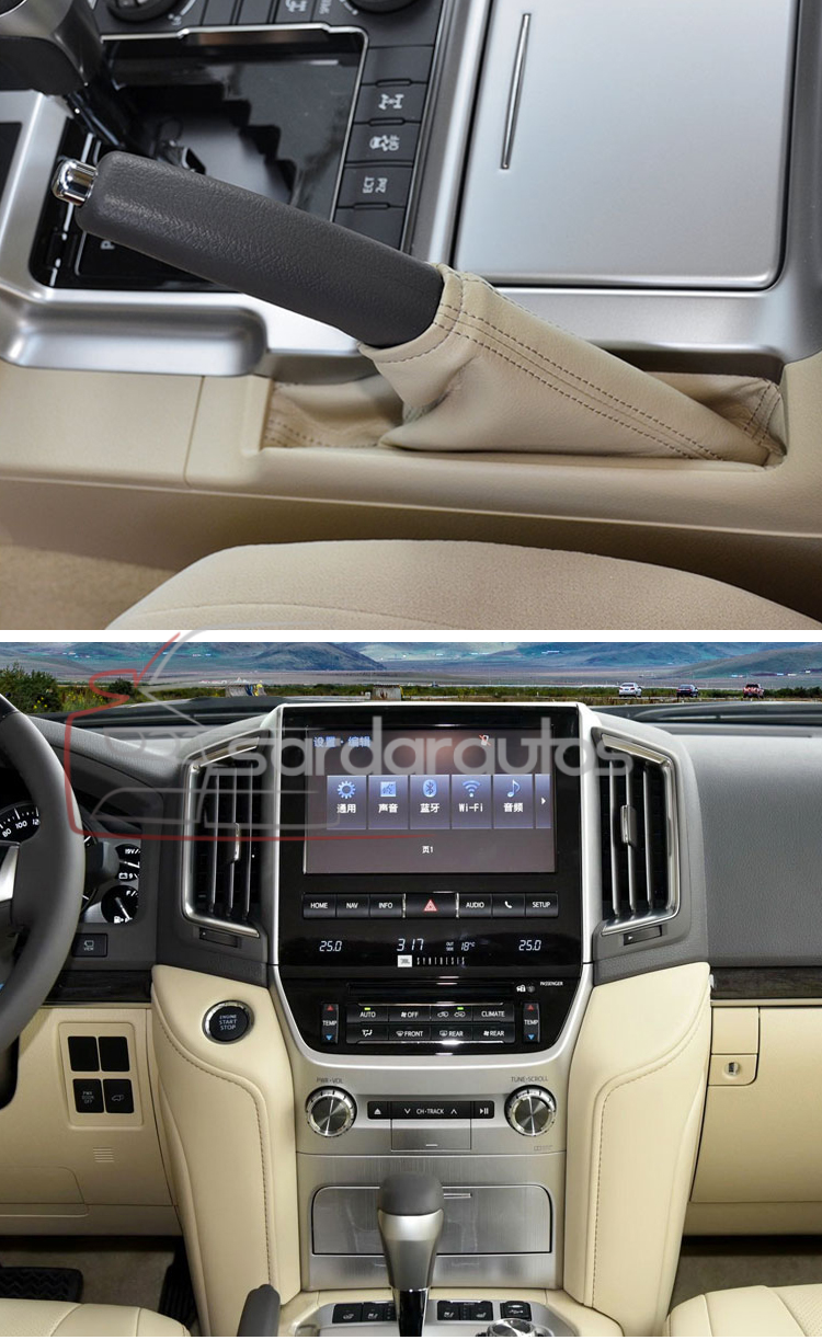 Toyota Land Cruiser LC200 ZX Interior Conversion Kit - With Android LCD - Model 2008 - 2018