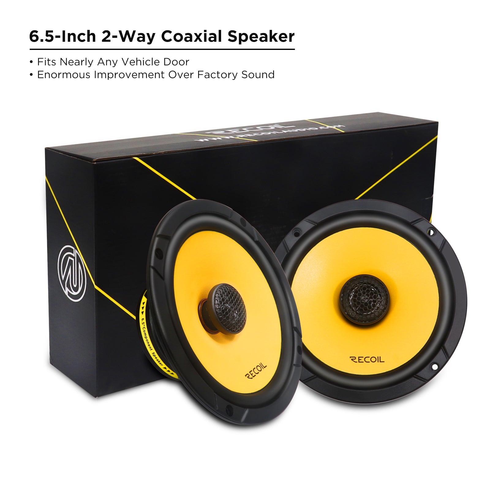 RLX65 Level-3 Series 6.5-Inch Car Audio Coaxial Speaker System