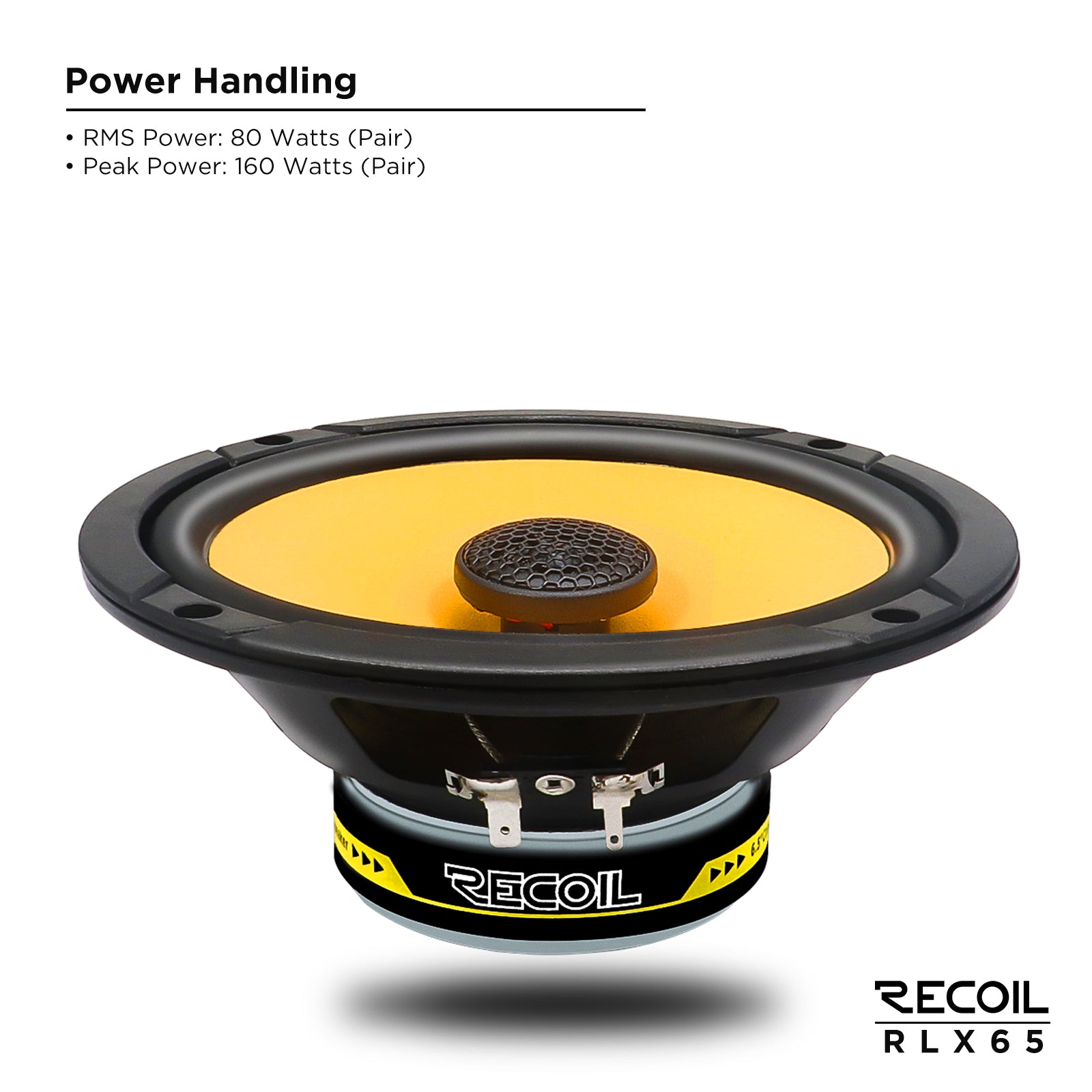 RLX65 Level-3 Series 6.5-Inch Car Audio Coaxial Speaker System