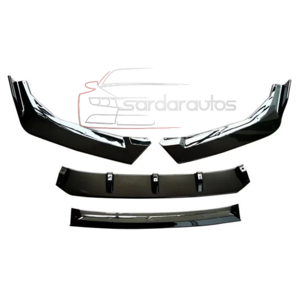 Honda Civic X Front & Side Bumper Splitter OEM Fitting 2016-2021