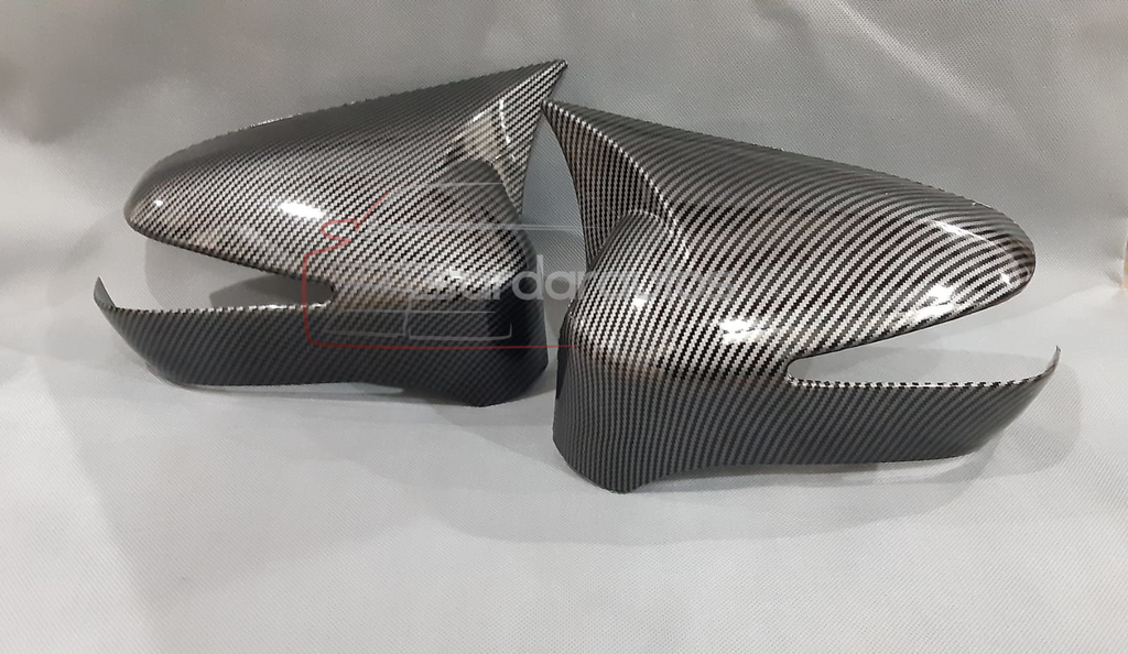 Honda Civic Batman Style Carbon Fiber Side Mirror Cover 2016-2021