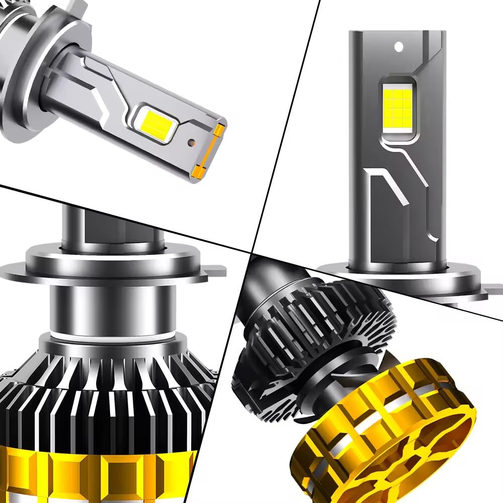 4 Cylinder Copper Led Head Light 400 (Watts)
