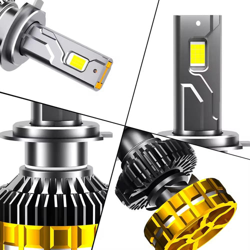4 Cylinder Copper Led Head Light 400 (Watts)