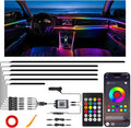 APEX GLOW Premium Dynamic Ambient Lighting 6 In 1 Package