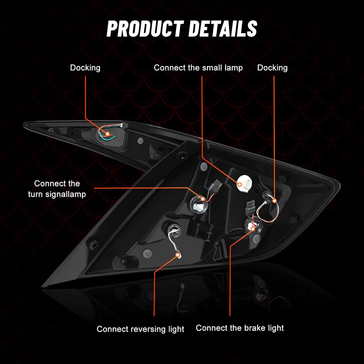 Honda Civic (2016-2021) Mugen Taillights-Tail Lamps