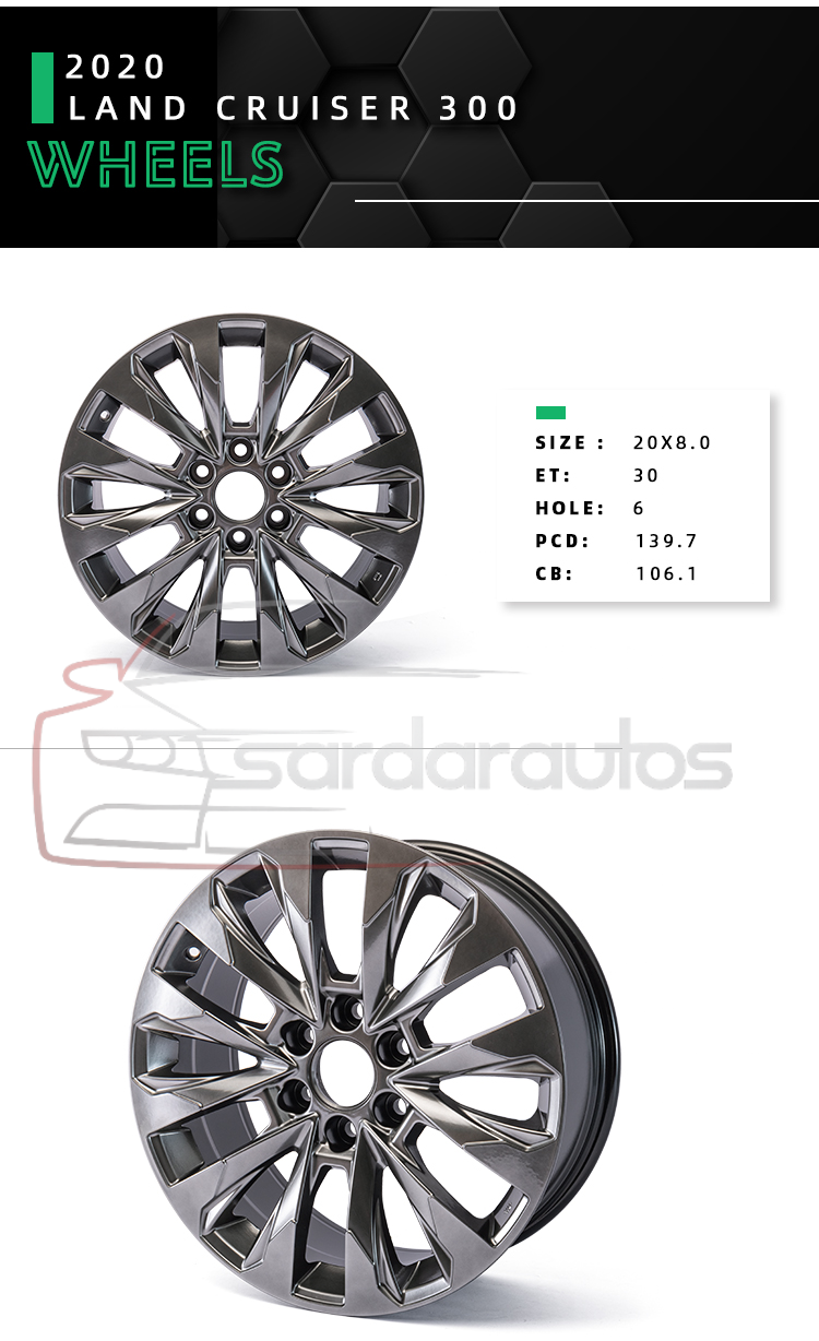 Toyota Land Cruiser LC300 Alloy Rim 2022-2023