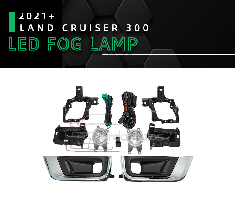 Toyota Land Cruiser LC300 Fog Lamp Kit 2022
