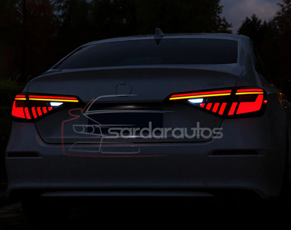 Audi Style Taillamps/Taillights for Civic 11 gen (2022-2026)