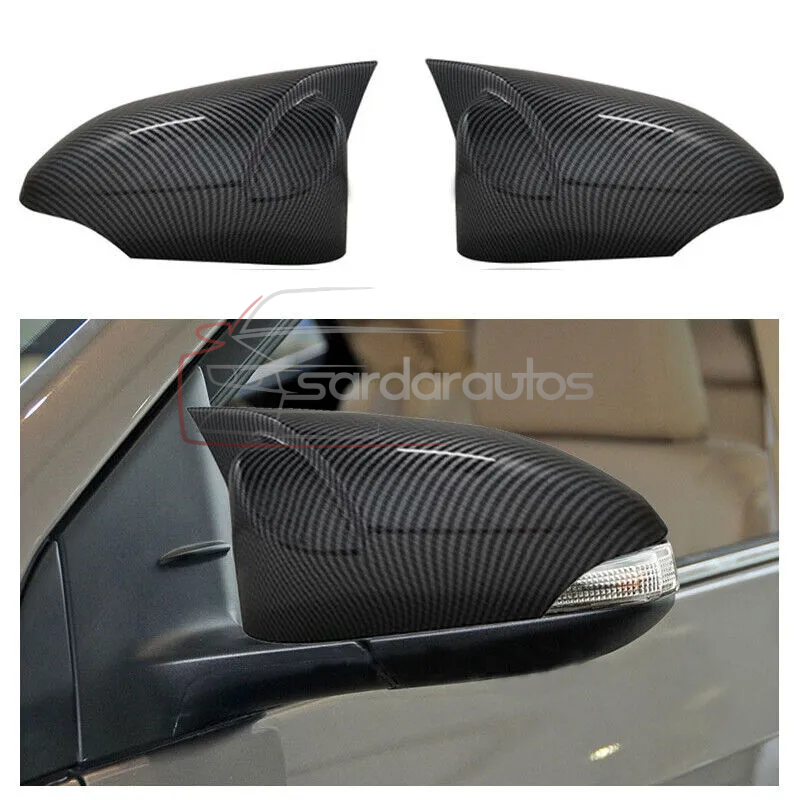 Honda Civic Batman Style Carbon Fiber Side Mirror Cover 2016-2021