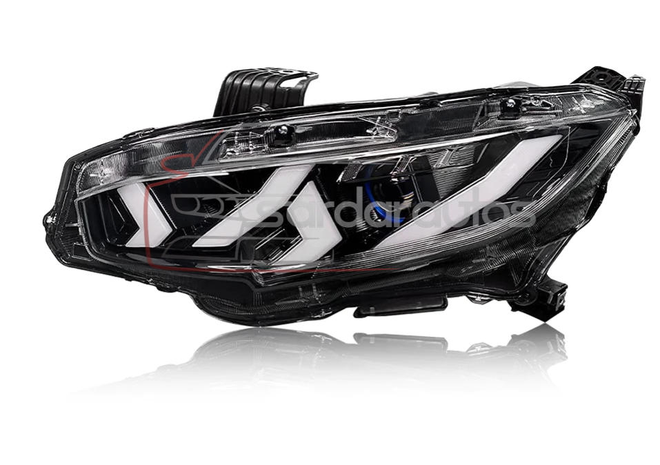 Honda Civic Lamborghini Huracan Style Headlight 2016-2019