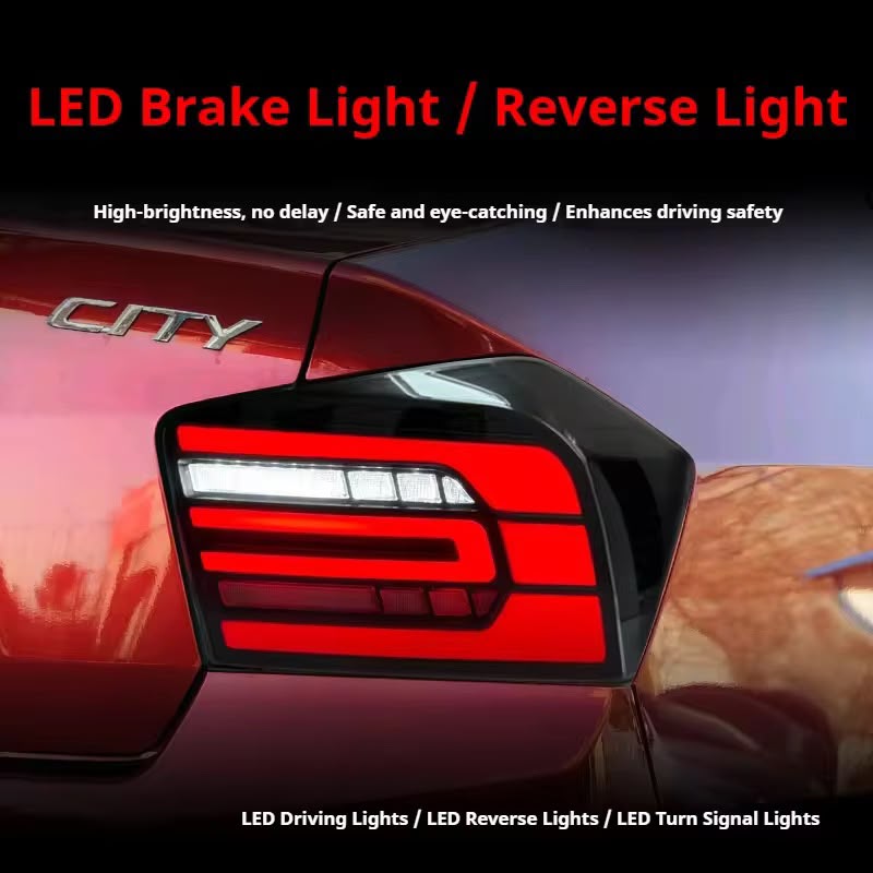 Honda City (2008-2021) Lava Taillights Smoke