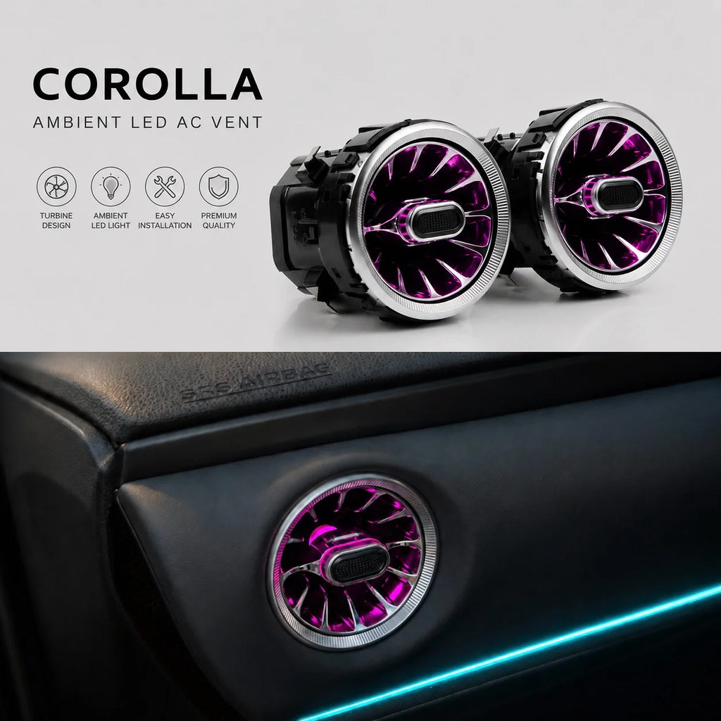 AirFlow Ambient Vents - Corolla